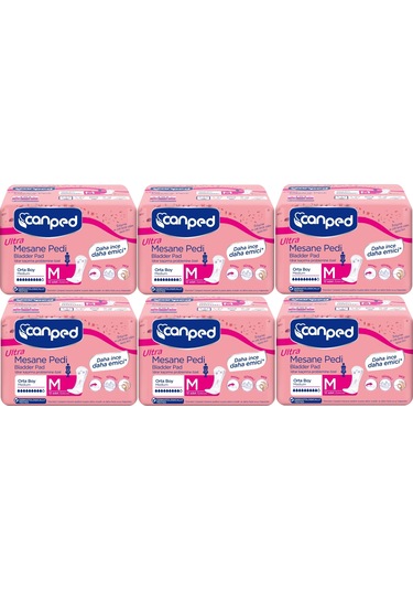 Canped Mesane Pedi Ultra Medium-Orta 72 Adet