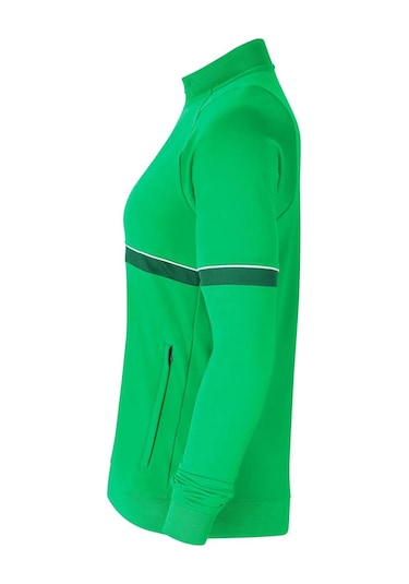 Nike Academy Dri Fit Kadın Yeşil Dik Yaka Ceket Yeşil