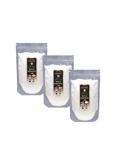 Hanzade Bitkisel İngiliz Karbonatı 3 x 1 KG