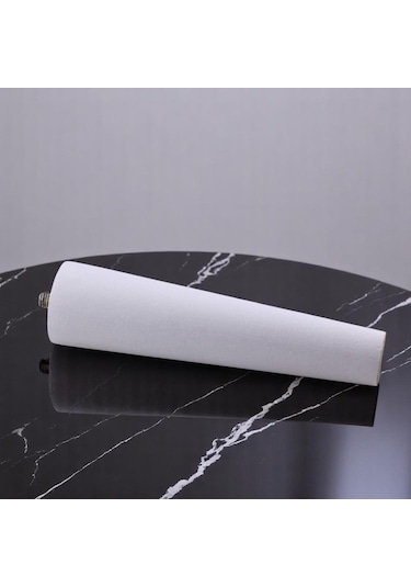 8 Adet Ahşap Ayak 12 Cm Beyaz M8 Civatalı Bağlantı Aparatlı Dolap Mobilya Koltuk Kanepe Destek Ayağı Ayakları Beyaz