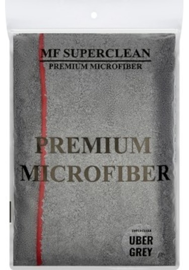 SuperClean - UBER GREY - Oto Kurulama Havlusu - 60X90 cm