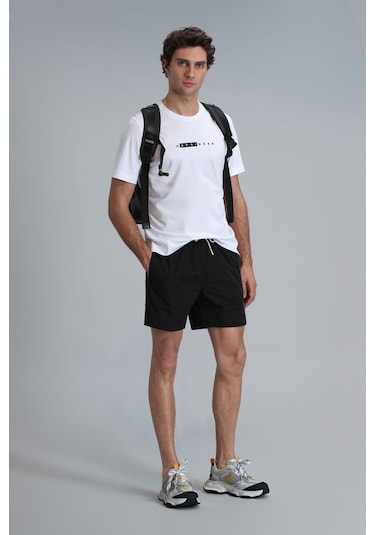 Lufian Aldor Erkek Deniz Şortu Siyah Siyah 111220101100100 Siyah