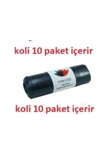 Merçöp Jumbo Özel Çekım Çöp Torbası Kolı 10X5 Lı