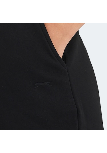 Slazenger VIXI Kadın Cepli Siyah Şort