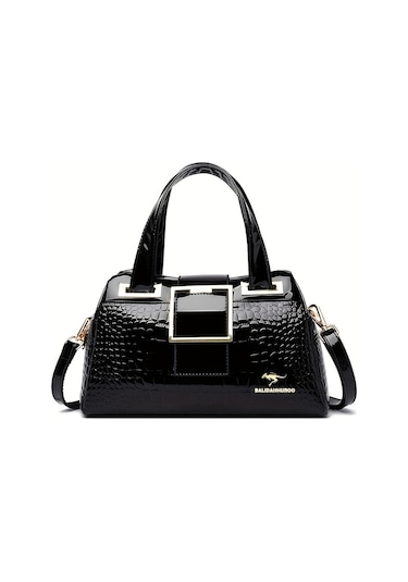 Timsah Desenli Bayan Çanta