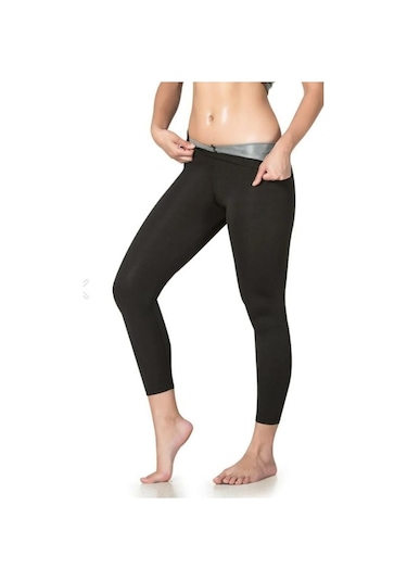 Dragondo 98143 Sauna Terleme Taytı Unisex Sauna Tayt Siyah