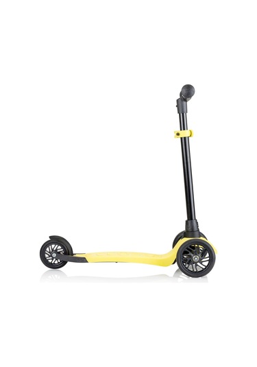 Wellgro Turbo 3 Tekerli Yükseklik Ayarlı Scooter, Sarı Sarı