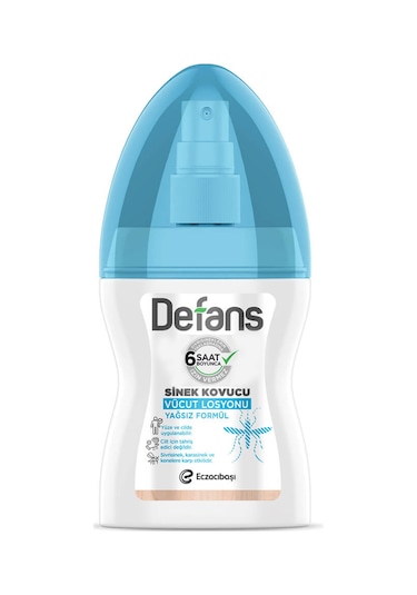 Defans Yağsız Formül Sinek Kovucu Vücut Losyonu 100 ML