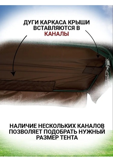 Sebo Evrensel Bahçe Hamakları İçin Çadır 144676018 Kahverengi