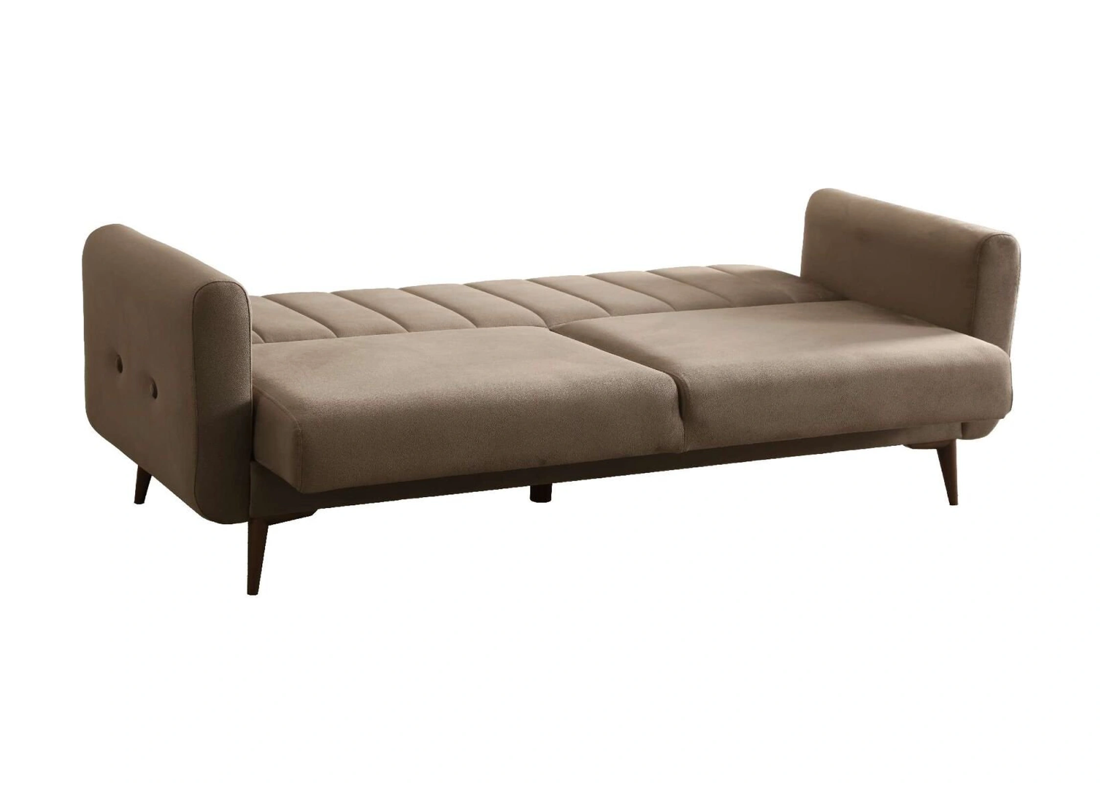 Bona 3'lü Koltuk - Ceviz Ayak Valebo-03 Bej