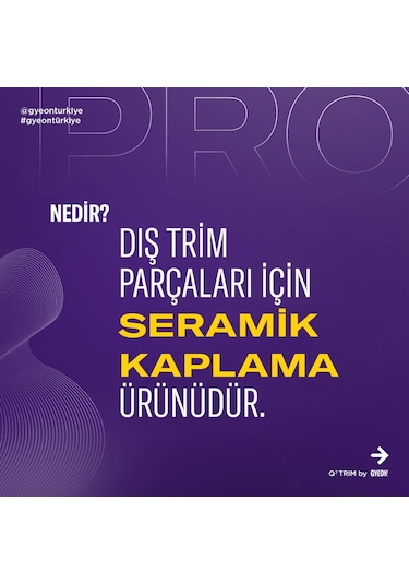 Gyeon Q² Trim Evo Plastik Koruyucu Ve Solmuş Plastik Yenileyici S