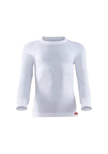 Blackspade 9265 Kids Beyaz Sıfır Yaka Uzun Kol Thermal