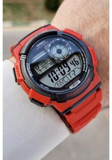 Casio Csgnct228 Erkek Kol Saati Kırmızı