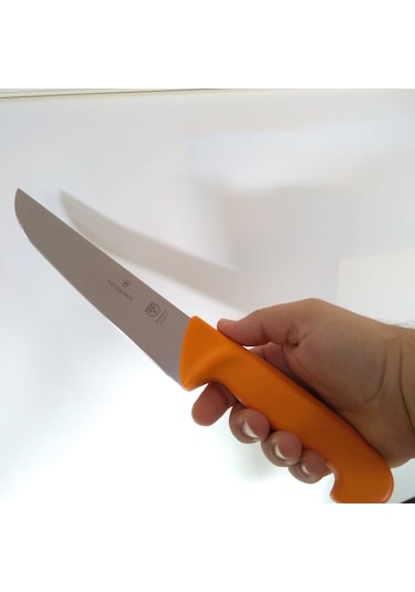 Victorinox Swibo 5.8431.21 Boğazlama Kasap Et Doğrama Bıçağı 21 C