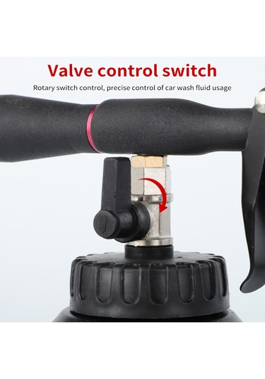 Tenfowee Araç İç Temizliği İçin Yüksek Basınçlı Köpük Püskürtücü - Metal Fırçalı Nozul Ve Geniş Kapasiteli