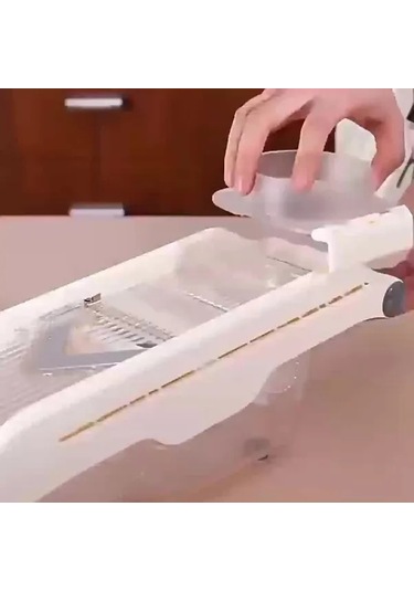 Xuweiwei Ev Kullanımı İçin Çok Fonksiyonlu Meyve Dilimleyici Manuel Patates Limon Dilimleyici Ve İpek Kazıyıcı 1 Parça