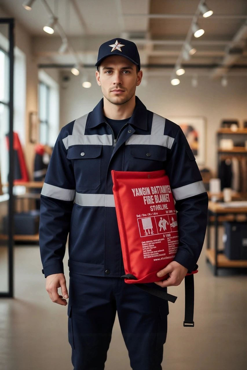 Starline Yangın Battaniyesi 150x180cm Isg 150x180 1869 1997 En Sertifikalı