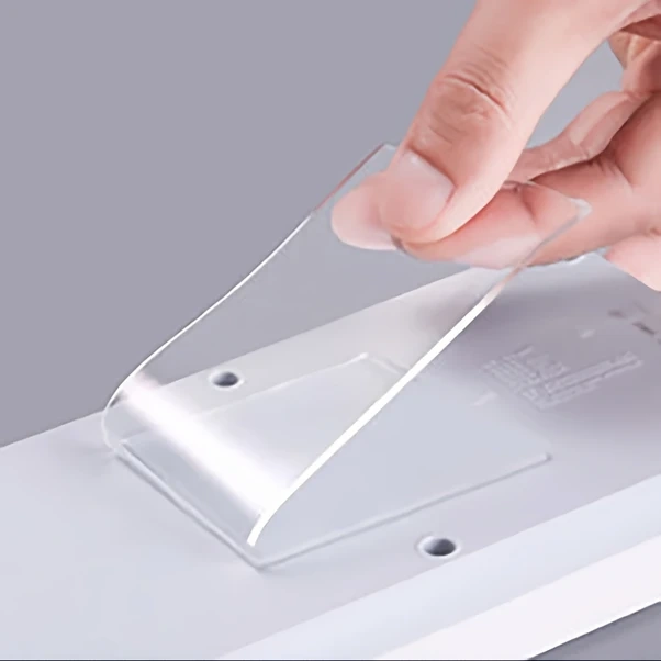 Dashanshop 1 Adet Çift Taraflı Nano Bant Ekstra Güçlü Yıkanabilir Beton Duvar Yapıştırıcı 1.1x0.78 İnç