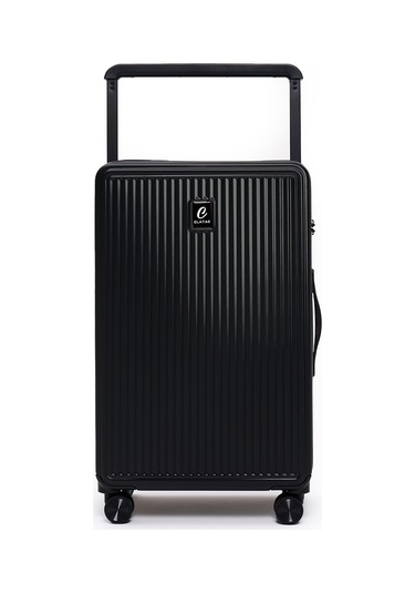 Elatae Vouge Exclusive Ultra Strong 2'li Valiz Seti Orta Boy - Kabin Boy Siyah V10737 Siyah