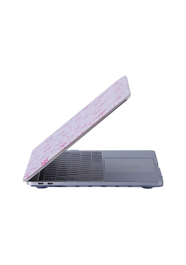 Macbook Air Kılıf 13 İnç Qt01nl Eski Usb'li Model 2010-2017 A1369 A1466 İle Uyumlu Açık Pembe