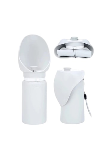 Köpek Kedi İçin Katlanabilir Esnek Sağlıklı Açık Hava Seyahat Yürüyüş Suluğu