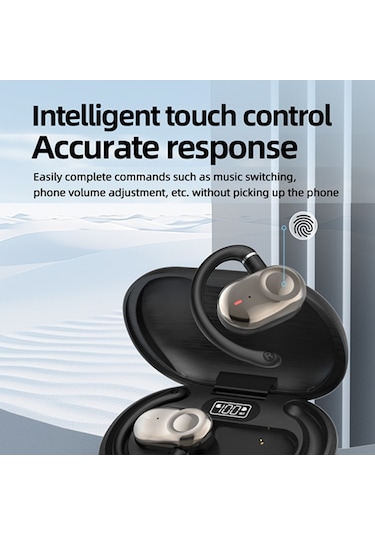 Şarjlı Kablosuz Kulaklık, Çift Döner Ows Sporlu Tasarım