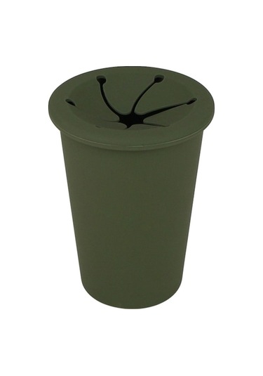 Pazly Araba Çöp Kovası Silikon Kapı Bardak Tutucu Çöp Tutucu Araç Kapı Bardak Tutucu Koltuk Arkası Silikon Çöp Kutusu Çöp Kovası - Yeşil