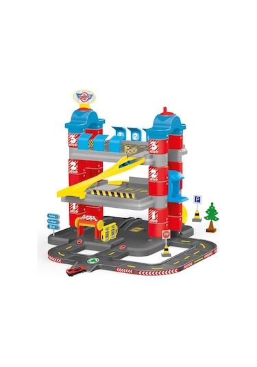 Dolu 5158  Eğitici Ögretici 3 Katlı Otopark Ve Yarış Yol Seti