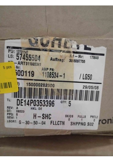 De14p0353396 Tyco Soket 2 Adet