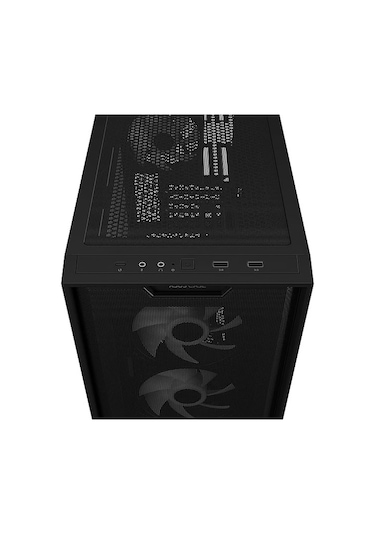 Asus A21 Plus ARGB Temperli Cam mATX Mid Tower Gaming Kasa Siyah