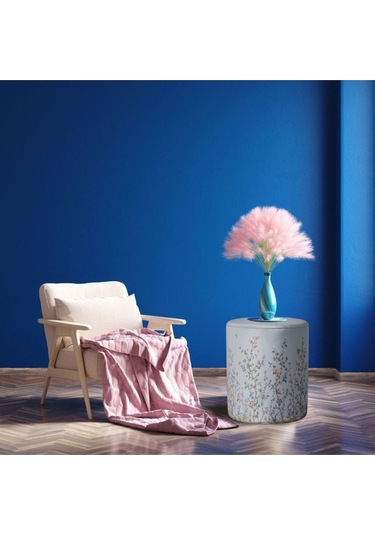 Mini Colorful Flowers Puf Kumaşı Süettir. Uluslararası Solmama Sertifikasına Sahiptir. Çok Renkli