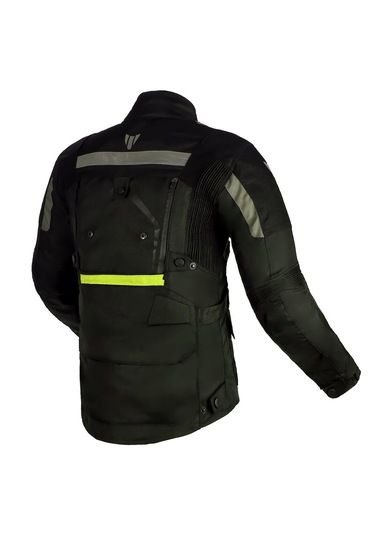 Vexo Adventure H20 Siyah-neon Sarı Motosiklet Montu
