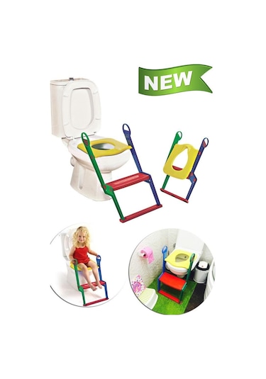 Moonstar Tuvalet Alıştırıcı Yükseltici Basamak Çocuk Tuvalet Eğitici