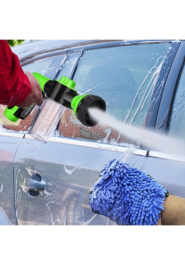 Symbee Yüksek Basınçlı Köpük Püskürtücü İle 3.5oz Sabun Dispanseri - Bahçe, Çim, Araba Yıkama Ve Ev Temizliği İçin Pratik Nozul