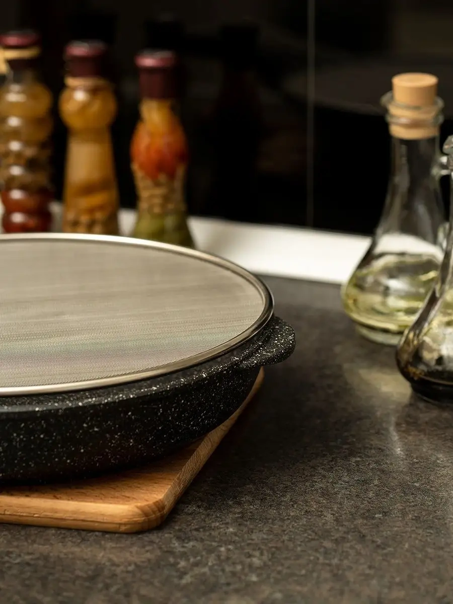 Topichome Fırın Tavası Yağ Sıçrama Önleyici Kapak 33 Cm 86973450 Diğer