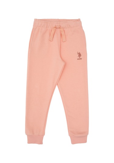 U.s. Polo Assn. Kız Çocuk Somon Pijama Takım 50318962-vr047 Somon