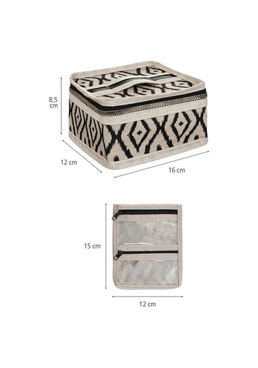 Bohe Seyahat Takı Makyaj Düzenleyici Çantası Mini Çanta