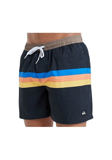 Quiksilver Everyday Straıght Volley 15 Erkek Yüzme Şortu Eqyjv04121-blrs Siyah Siyah