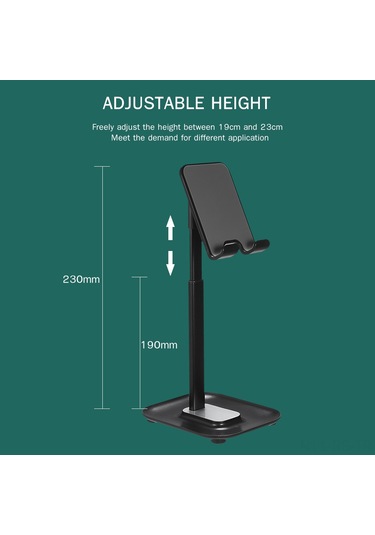 Reedark Ayarlanabilir Masaüstü Telefon Standı - 12.9 İnçe Kadar Akıllı Telefon Ve Tabletler İçin