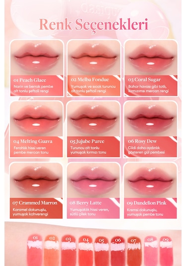 Dasique Juicy Dewy Glow Tint 04 Melting Guava