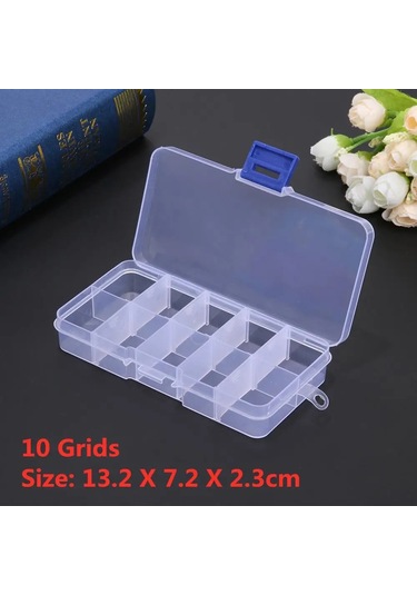 28 İzgaralar Plastik Hap Saklama Kutusu Kılıf Uygun İlaç Depolama Organizatör Konteyner Vaka Takı Organizatör Manikür Aracı Fildişi Chına