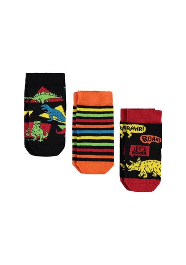 Civil Boys Erkek Çocuk 3'lü Çorap 3-11 Yaş Siyah 09a83314724w1 Siyah