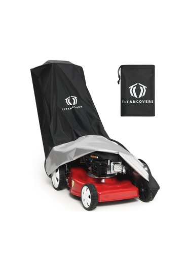 Çim Biçme Makinesi Kapağı Pa Kaplamalı Çift Çizme Depolama Çantası, 600d Polyester Oxford