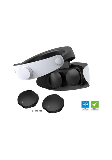 Dobe Tp5-2522 Ps Vr2 Kask İçin 2 Adet Gözlük Lens Kapağı Toz Geçirmez Lens Kapağı