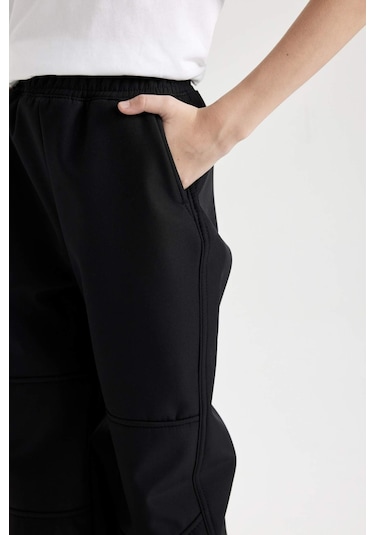 DeFacto Erkek Çocuk Beli ve Paçası Lastikli Kargo Cepli Pelüş Polar Astarlı Siyah Jogger Pantolon D3460A824WNBK81 DeFacto Erkek Çocuk Beli ve Paçası Lastikli Kargo Cepli Pelüş Polar Astarlı Siyah Jogger Pantolon D3460A824WNBK81