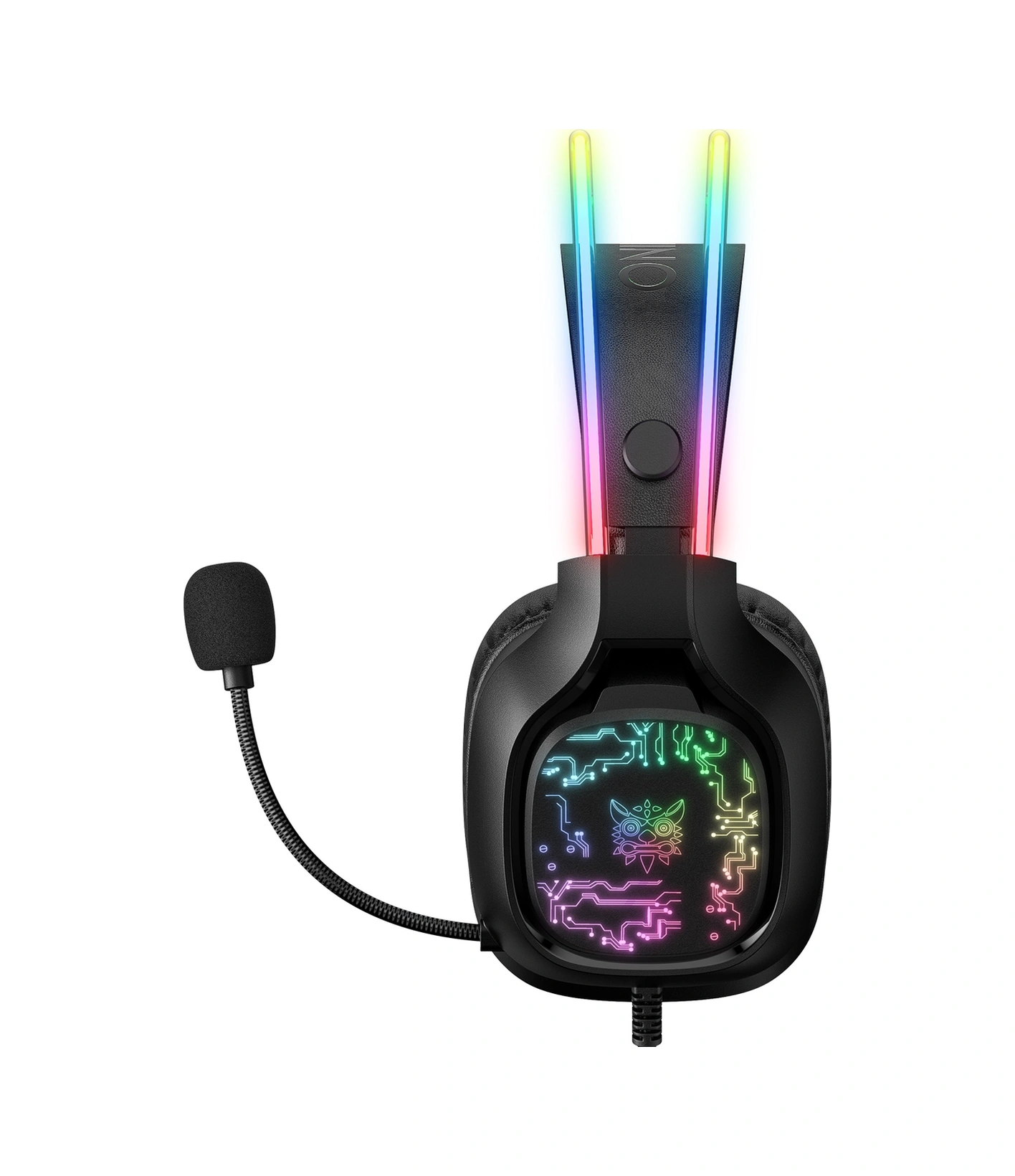 Sones Onıkuma X22 Usb + 3,5 Mm Renkli Işıklı Kablolu Oyuncu Kulaklığı Mikrofonlu, Kablo Uzunluğu: 1,8 M