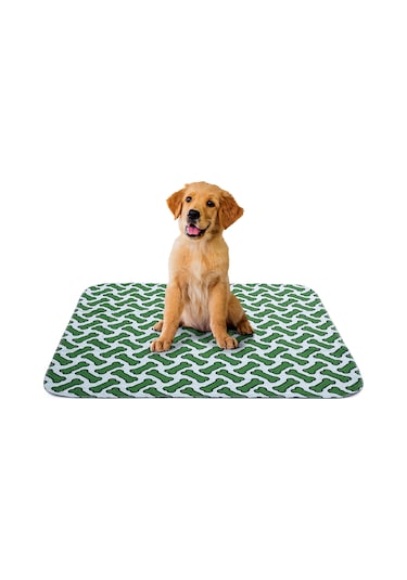 Abso 4 Katlı Yıkanabilir Emici Köpek Pedi Kemik Baskılı 75 x 85 CM