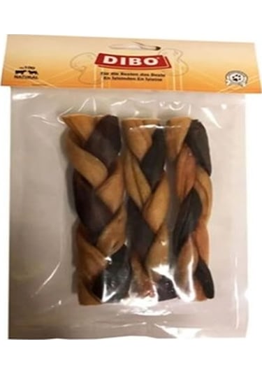 Dibo Kolajen Örgü Çubuk Kırmızı Köpek Ödülü 80-100 G