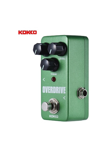 Ruicoo Kokko Fod3 Mini Gitar Efek Pedalı - Doğal Tüp Overdrive Sesi, Renkli Ton Ayarlama, True Bypass, Aluminyum Kasa
