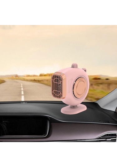 Suntek Elektrikli Araba Buğu Çözücü Hızlı Isıtma Fişi Çakmak 150 W Pembe 24 V